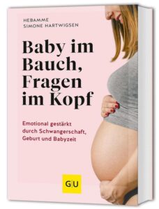 Cover Rezension Baby im Bauch, Fragen im Kopf Simone Hartwigsen