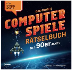 Cover Rezension Das große Computerspiele Rätselbuch der 90er Jahre Pascal Scheidegger